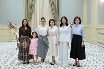 Mehriban Aliyeva, Ziroatkhon Mirziyoyeva meet in Tashkent