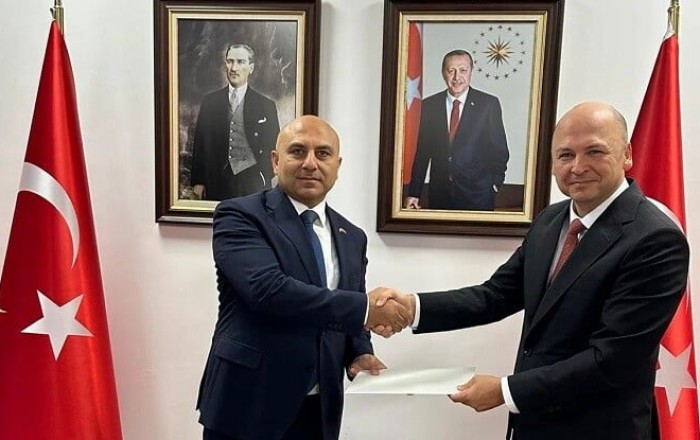 Azerbaijan’s ambassador to Turkiye presents credentials