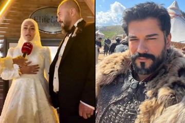 Burak Özçivitin bacısının toyu oldu - İştirak etmədi