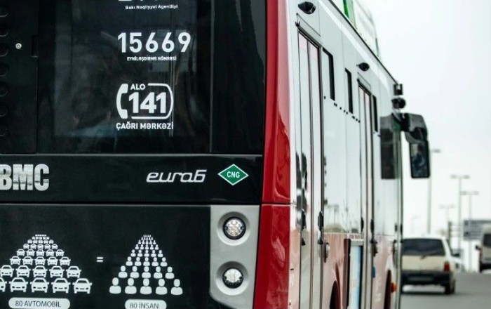 В Баку движение 9 маршрутов организовано по альтернативным улицам