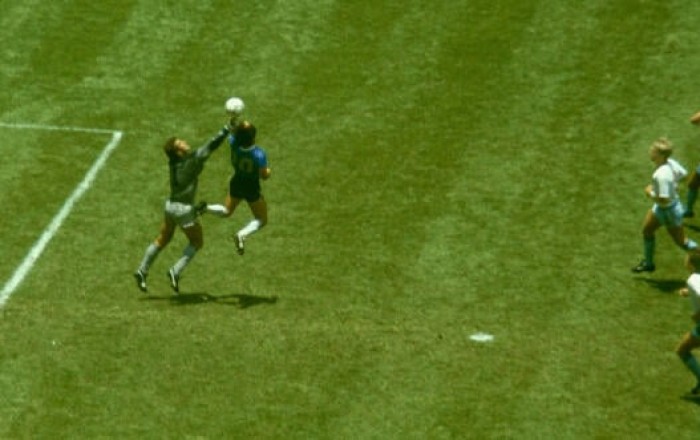 Maradona’s ‘Hand of God’ ball sells for $3.35 million