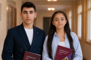 Sinif yoldaşı olan bacı-qardaş indi də qrup yoldaşı oldu   - FOTO