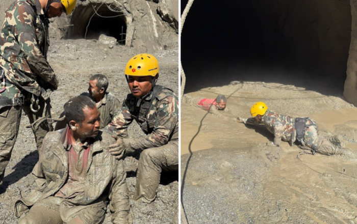 Hərbçilər tunellərdə SES işçilərini axtarırlar - 934 nəfər yoxa çıxıb