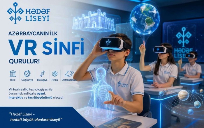 Azərbaycanın ilk VR sinfi qurulur