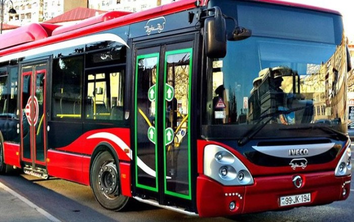 Bakıda 24 nömrəli avtobus marşrutunun hərəkət sxemi müvəqqəti dəyişdirilib