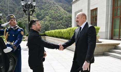Zelensky thanks Aliyev for his support for Ukraine