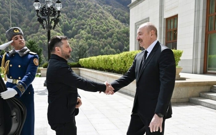 Zelensky thanks Aliyev for his support for Ukraine