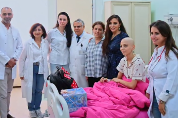 Leyla Əliyeva Milli Onkologiya Mərkəzində - Video