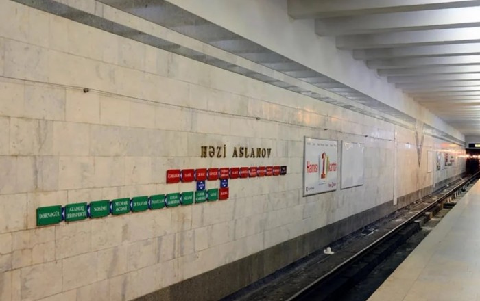 "Həzi Aslanov" stansiyasının dalanında yenidənqurma işləri nə vaxt yekunlaşacaq?