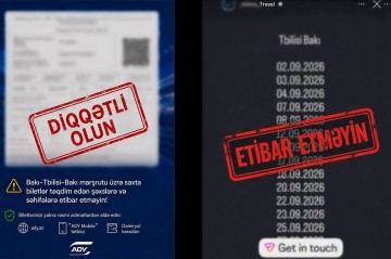 Tbilisiyə saxta bilet satışı ilə bağlı ADY-dən -