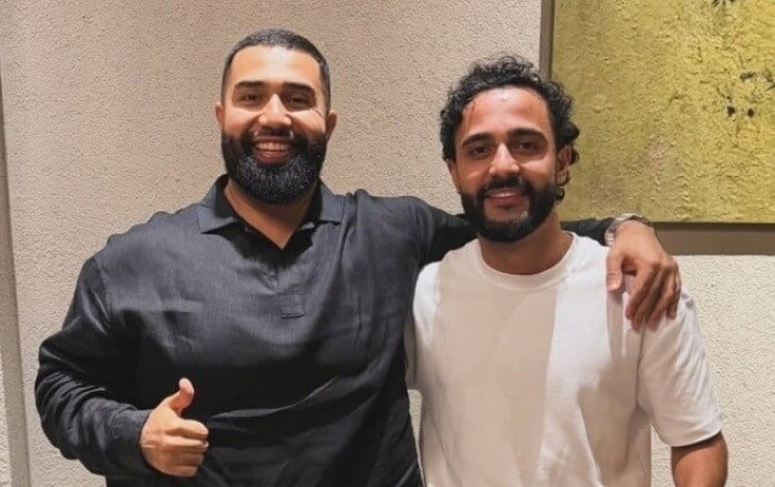 Kazakh rapper Jah Khalib spotted in Baku - Photo