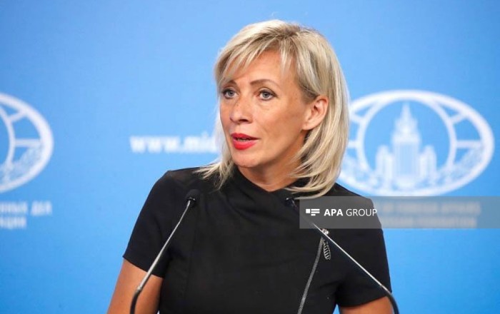 Zaxarova Paşinyanın bəyanatına münasibət bildirib
