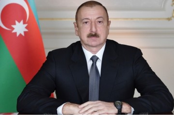 İlham Əliyev Qazaxıstan Prezidentinə