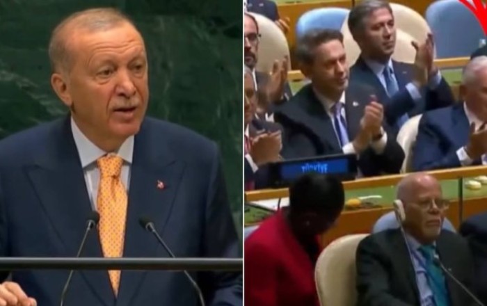 Ərdoğan çıxış etdi: O isə hönkür-hönkür ağladı -