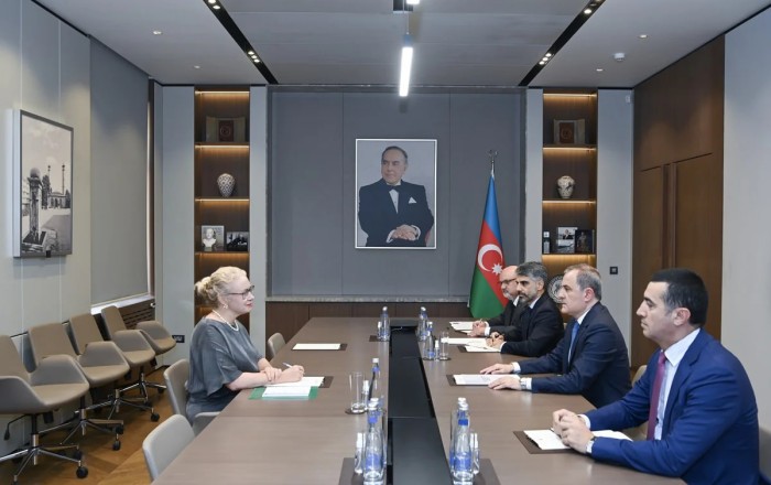 Ceyhun Bayramov İsveçin yeni səfiri ilə görüşdü –