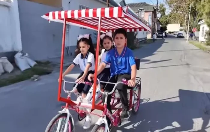 Göyçayda 12 yaşlı uşaqdan maraqlı İDEYA: qohumlarını dərsə belə aparır - VİDEO