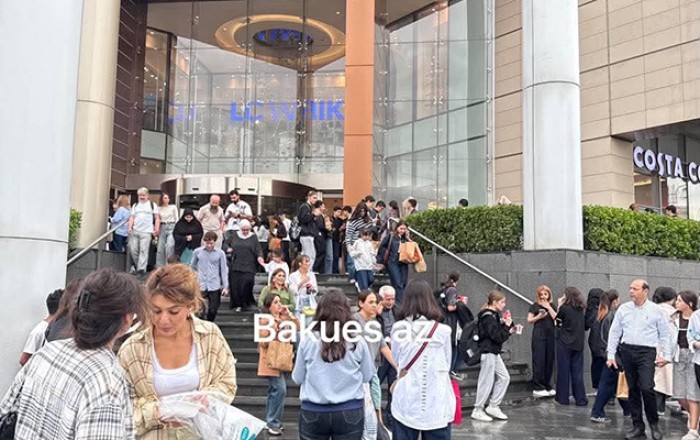 “Gənclik Mall”da həyəcan siqnalı -