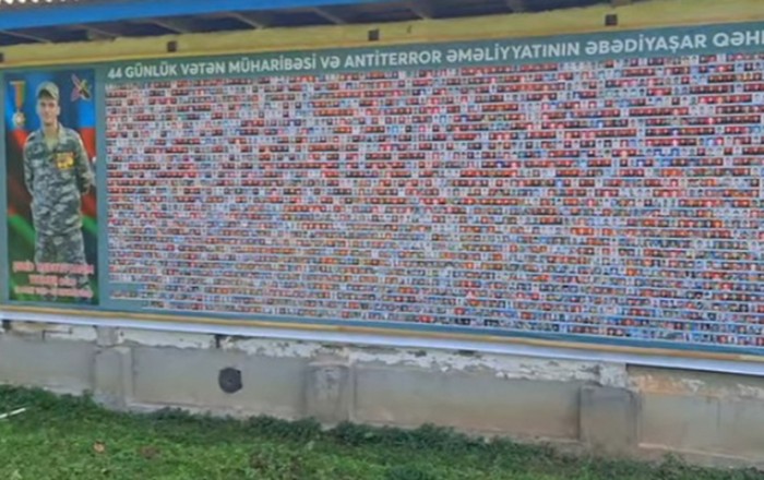 Bu evdə üç mindən çox şəhidin siması yaşayır... - Fotolar