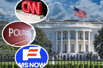 CNN, MSNOW и Politico подали в суд из-за запрета работать в Белом доме