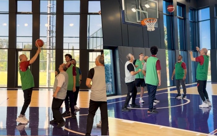 Ərdoğan basketbol oynadı - Deputat videosunu paylaşdı