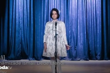 Ərdoğanın nəvəsi səsi ilə hamını heyran etdi - VİDEO