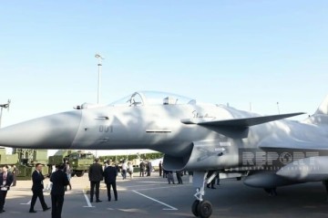 Turkiye, Azerbaijan unveil Hurkush aircraft at ADEX - Photo