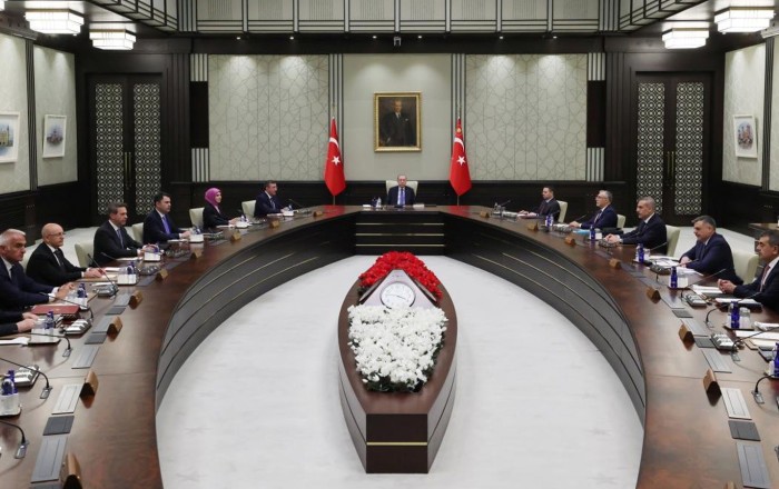 Türkiyədə Nazirlər Kabinetinin iclası başlayıb