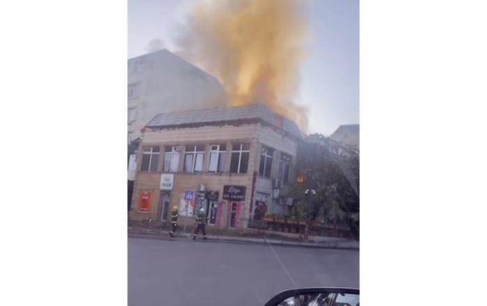 Пожар в ресторане в Хырдалане потушен