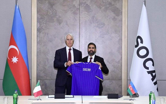 SOCAR İtaliya millisinin sponsoru olacaq