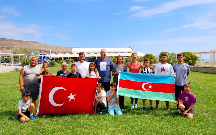 Türkiyə yelkənçiləri Bakıda -
