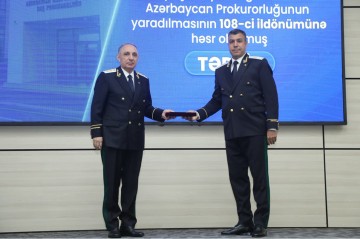 Kamran Əliyev ali xüsusi və ali hərbi rütbələri təqdim etdi - Video - Fotolar