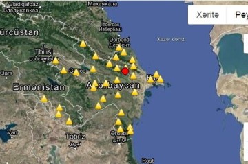 В Азербайджане произошло землетрясение