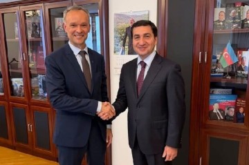 Hajiyev, Lithuanian ambassador discuss bilateral ties