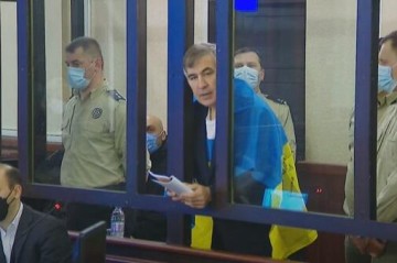Saakashvili sings Ukrainian national anthem - Video