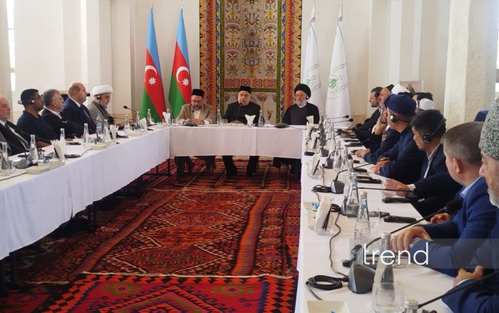 TDT Müsəlman Dini İdarə Rəhbərləri Ağdama gəliblər (FOTO)