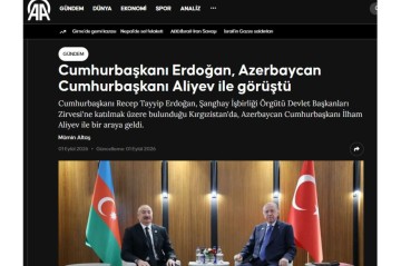Turkish media highlights meeting between Azerbaijani and Turkish Presidents in Bishkek