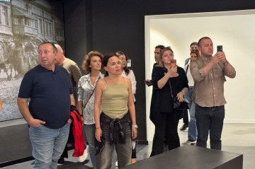 Gürcüstanlı jurnalist və bloqerlər Gəncəyə səfər edib -