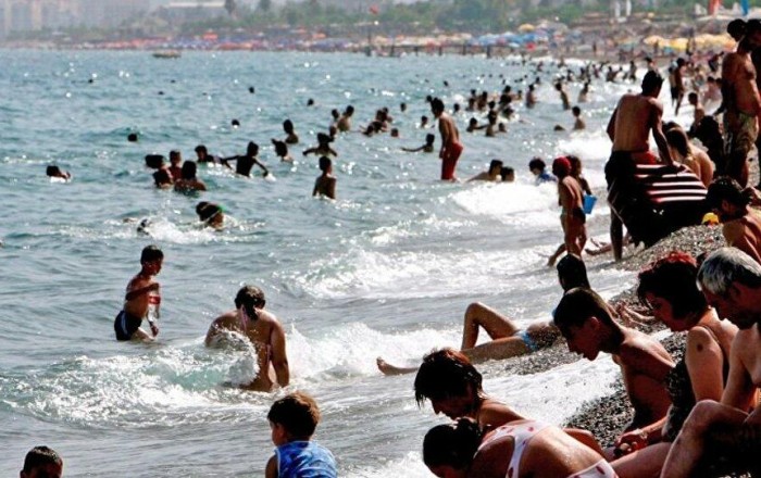 Çimərliklərdə 25 dərəcə isti olacaq