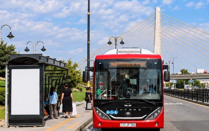 Bu avtobusların hərəkət sxemi dəyişdirildi