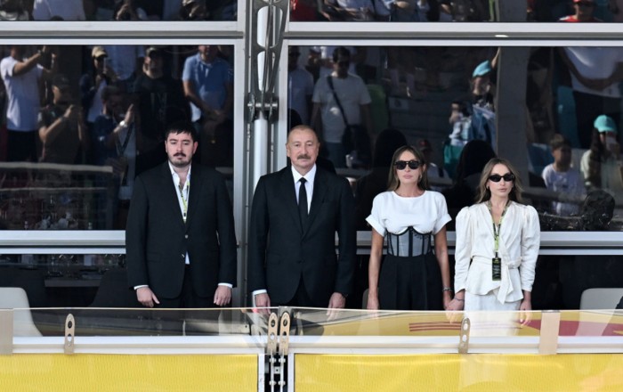 Prezidentin sosial media hesablarında Formula 1-lə bağlı paylaşım edilib -