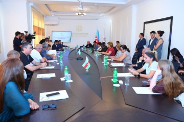 Qafqaz Albaniyası ilə bağlı seminar keçirilib - Fotolar