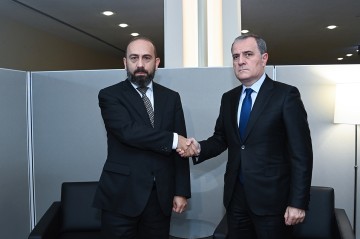 Bayramovla Mirzoyan Nyu-Yorkda görüşdü - Fotolar