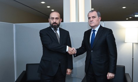 Bayramovla Mirzoyan Nyu-Yorkda görüşdü - Fotolar