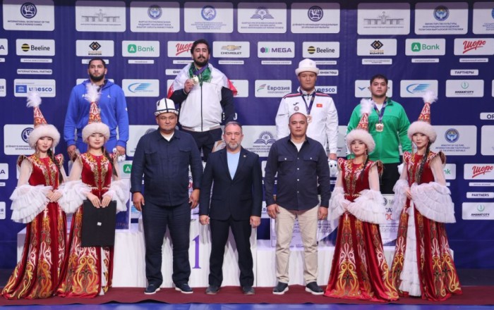 Azerbaijani wrestler clinches silver at 6th World Nomad Games in Kyrgyzstan