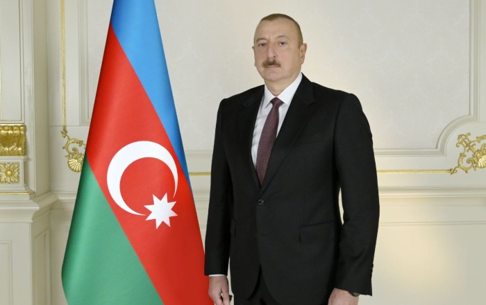 Footage of President Ilham Aliyev's participation in inauguration of Gobustan Solar Power Plant published on his social media pages (VIDEO)