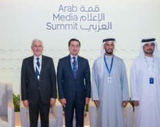 Hikmet Hajiyev attends Arab Media Forum - Photo