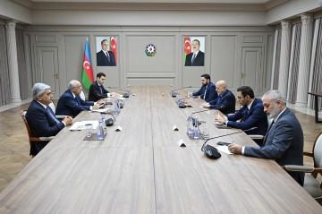 Əli Əsədov Suriyanın iqtisadiyyat və sənaye nazirini qəbul edib