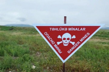 Ağdamda mina partlayışı ilə bağlı rəsmi