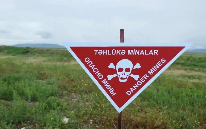 Ağdamda mina partlayışı ilə bağlı rəsmi