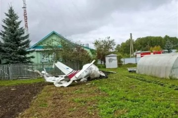 В Татарстане разбился легкомоторный самолет, погибли пилот и пассажир